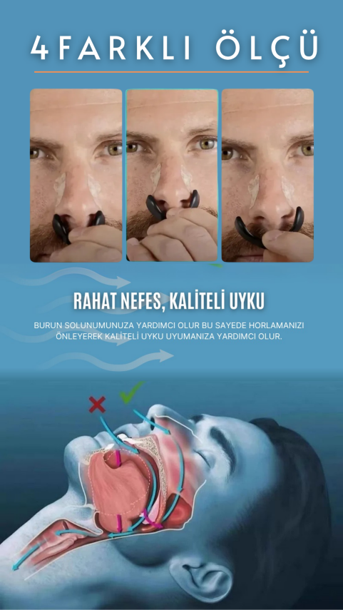 Manyetik Burun Bandı Başlangıç Kiti +45 Gün Hediyeli - 2
