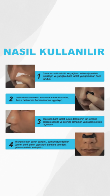 Manyetik Burun Bandı Başlangıç Kiti +45 Gün Hediyeli - 4