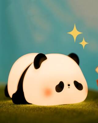 Silikon Panda Gece Lambası - 1
