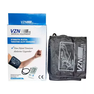 VZN Otomatik Digital Tansiyon Aleti Manşonu (22-36cm) - 3