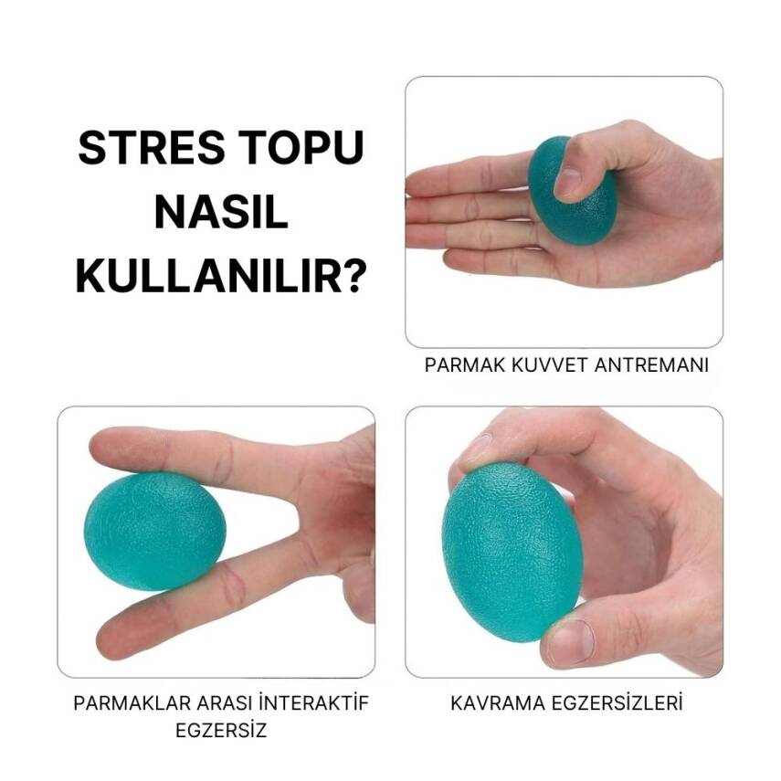 Wicromed Silikon Stres Topu Yeşil Yumuşak - 2